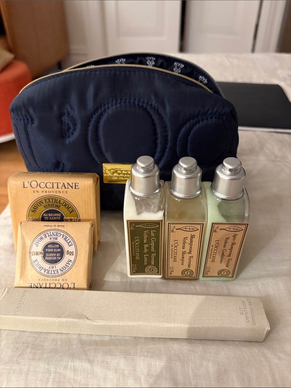 L’Occitane 8 pc travel set - NEW